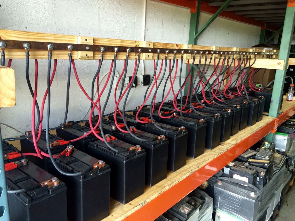 Locations Voltage Batteries