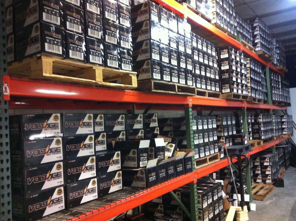 Locations Voltage Batteries